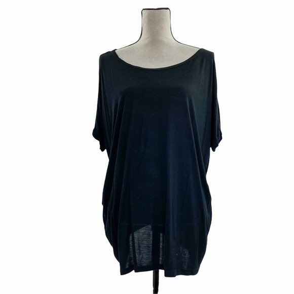 PIKO 1988 Black Short Sleeve Oversized T-Shirt - Picture 1 of 10